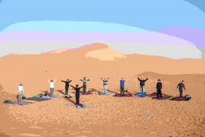 yoga retreat in Morocco